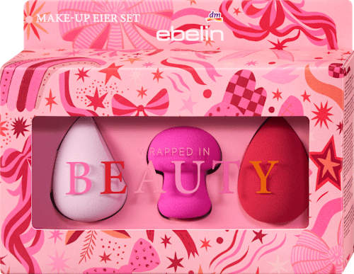 Geschenkset Make-up Eier Wrapped in Beauty ebelin