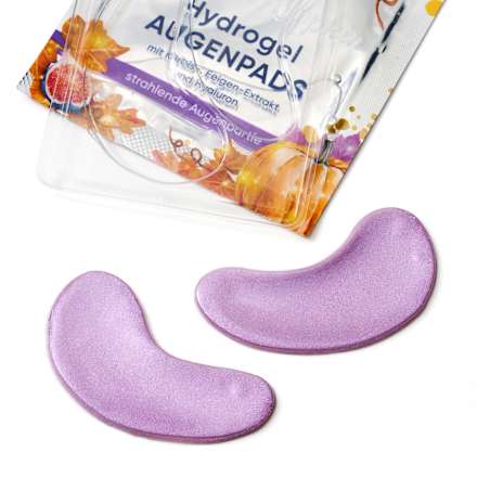 Augenpads Hydrogel Glitzer Mystic Pumpkin (1 Paar) Balea