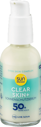 Sonnenserum clear skin+ , LSF 50+ SUNDANCE