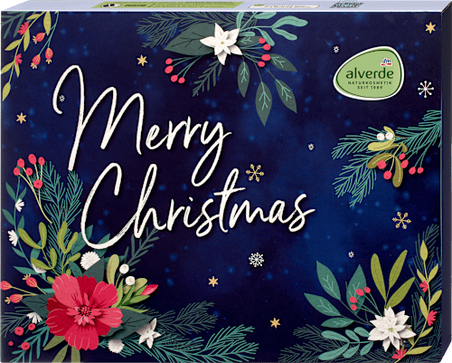 adventní kalendář Merry Christmas 2026 alverde NATURKOSMETIK