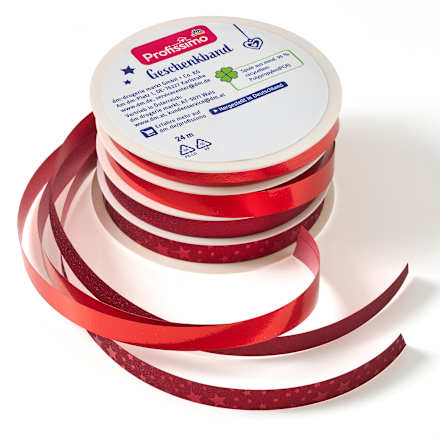 Ringelband-Set, rot (10 mm) Profissimo
