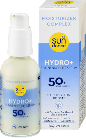 Sonnenserum Gesicht hydro+ , LSF 50+ SUNDANCE