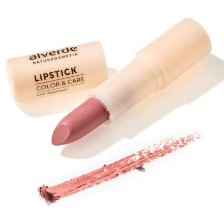 Lippenstift Color & Care 03 Rosy Nude alverde NATURKOSMETIK