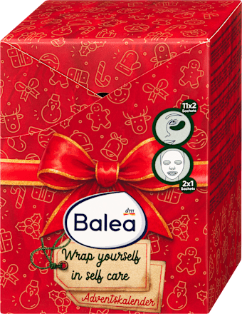 Adventskalender 2026 Wrap yourself in self care Balea