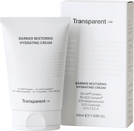 Gesichtscreme Barrier Restoring Hydrating Transparent Lab
