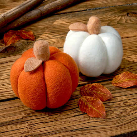Filzkürbis orange (13 cm) BOLTZE