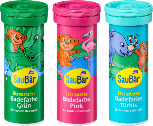 Badewasserfarbe SauBär