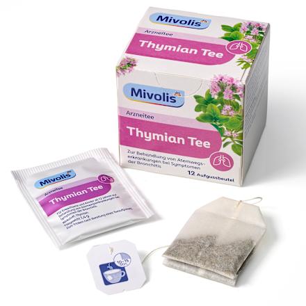 Arzneitee, Thymian Tee (12 Beutel) Mivolis