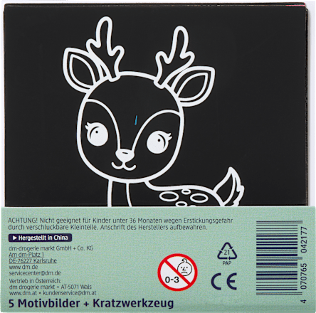 Kratzbilder Kri-Kra-Katzspaß Set 6tlg SauBär