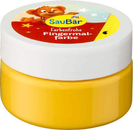 Fingermalfarbe SauBär