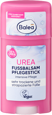 Fußcreme, Fußbalsam Stick Urea Balea