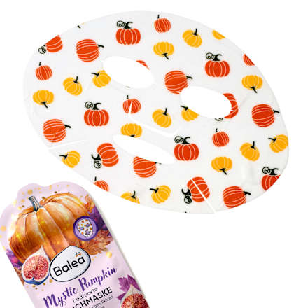 textilní pleťová maska Mystic Pumpkin Balea