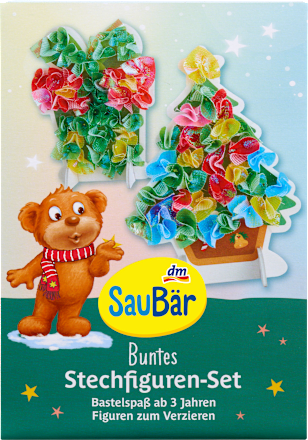 Stechfiguren Set bunt SauBär