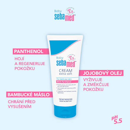 dětský krém extra jemný sebamed baby