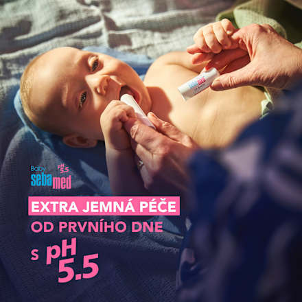 mycí emulze extra jemná sebamed baby