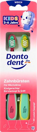 zubní kartáček na mléčné zuby, měkký, 3-6 let Dontodent