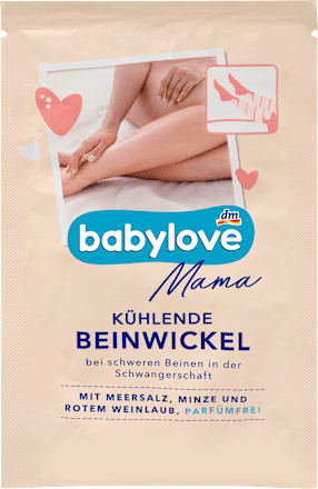 Beinwickel kühlend babylove Mama
