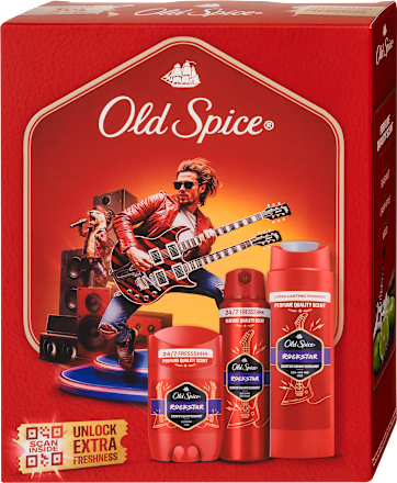 Férfi ajándékcsomag, Rockstar Old Spice