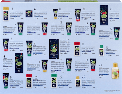 Adventskalender 2026 Frohe Weihnachten alverde NATURKOSMETIK