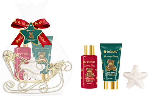 Set regalo cura corpo berry e vanilla setablu