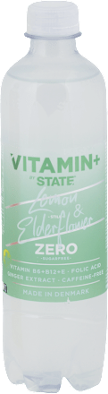 Nesýtený vitamínový nápoj Lemon & Elderflower VITAMIN+ BY STATE