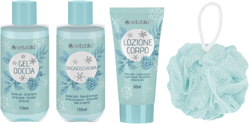 Cofanetto regalo BATH GIFT SET setablu