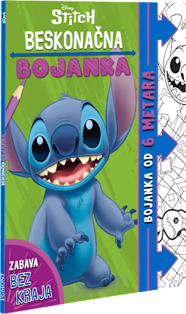 Stitch Beskonačna bojanka EGMONT