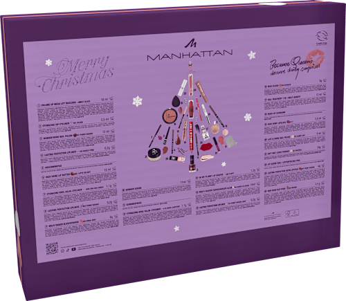 Adventskalender 2026 Merry Christmas MANHATTAN Cosmetics