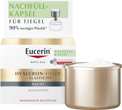 Eucerin Hyaluron-Filler + Elasticity Nacht Nachfüllkapsel Eucerin