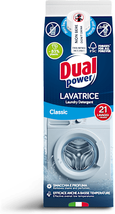 Detersivo per lavatrice Classic Dual power