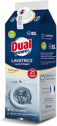 Detersivo per lavatrice Marsiglia Dual power
