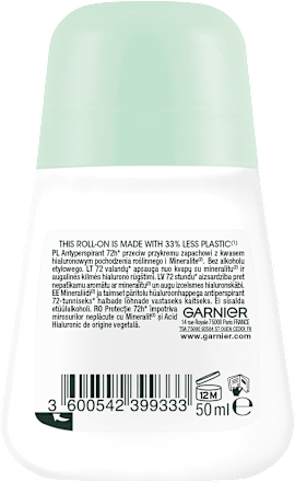 Antyperspirant Hylauron Care sensitive 72h GARNIER mineral