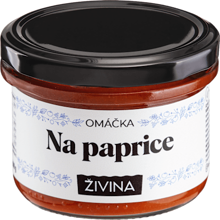 omáčka na paprice ŽIVINA
