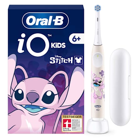 Elektrische Zahnbürste Kinder iO Angel mit Reiseetui, ab 6 Jahren Oral-B
