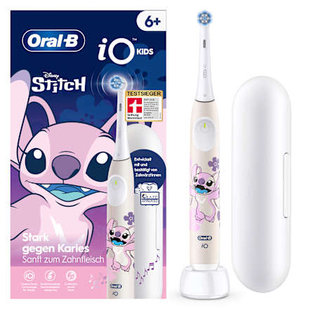 Elektrische Zahnbürste Kinder iO Angel mit Reiseetui, ab 6 Jahren Oral-B