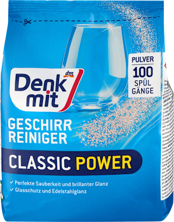 Geschirrspülmittel Pulver Classic Denkmit