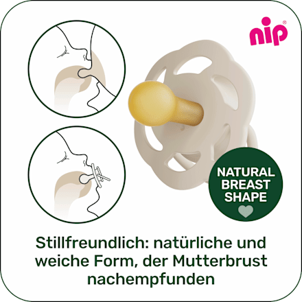 Schnuller Cherry night blau/mint Gr. 2,  6-18 Monate Nip