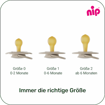 Schnuller Cherry night blau/mint Gr. 1,  0-6 Monate Nip