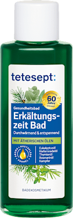 Erkältungszeit Bad tetesept