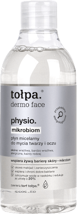 Płyn micelarny do mycia twarzy i oczu dermo face physio mikrobiom tołpa
