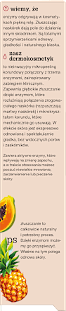 Mikrodermabrazja 3 enzymy dermo face enzyme tołpa