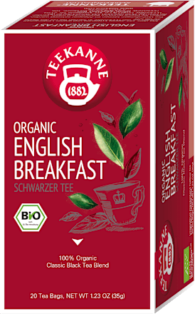 bio černý čaj Organic English Breakfast 20x1,75 g Teekanne