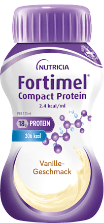 Fortimel Compact Protein Trinknahrung Vanille 4 x 125 ml Fortimel