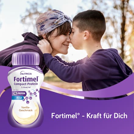 Fortimel Compact Protein Trinknahrung Vanille 4 x 125 ml Fortimel