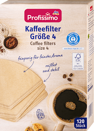 Kaffeefilter Größe 4 Profissimo