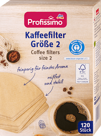 Kaffeefilter Größe 2 Profissimo