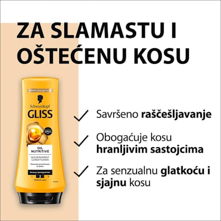 Oil Nutritive - regenerator za kosu Schwarzkopf GLISS
