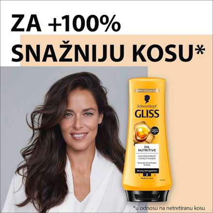 Oil Nutritive - regenerator za kosu Schwarzkopf GLISS
