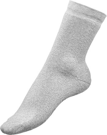 ABS-Socken mit Bio-Baumwolle grau Gr. 35-38 Fascino