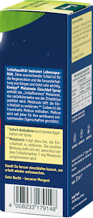 Melatonin Einschlafspray Kneipp